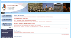 Desktop Screenshot of comune.veruno.no.it